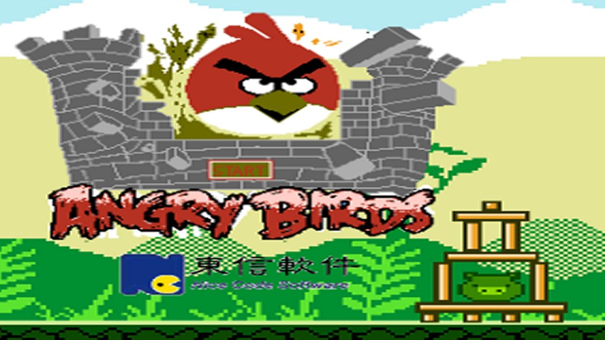 BOOTLEG GAMES REVIEW (PARTE-CIII): Angry Birds (Nice Code Software) (NES) (Unl)