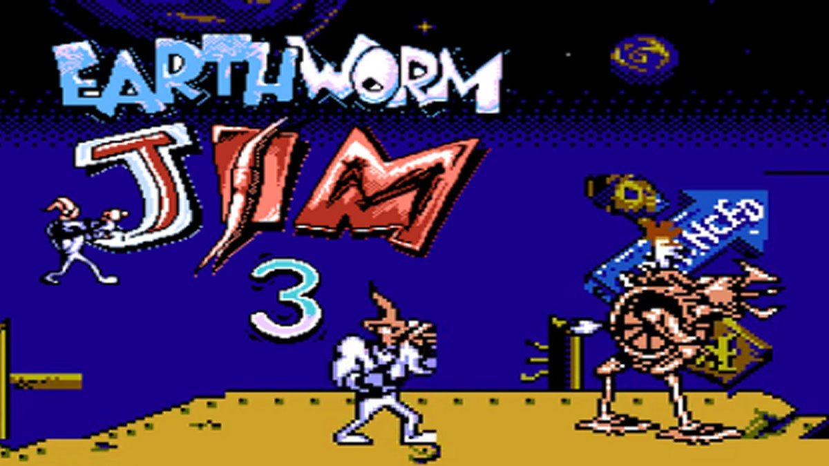 BOOTLEG GAMES REVIEW (PARTE-CVIII): Earthworm Jim 3 (蚯蚓吉姆3) (Hummer Team) (Unl) (NES Pirate)